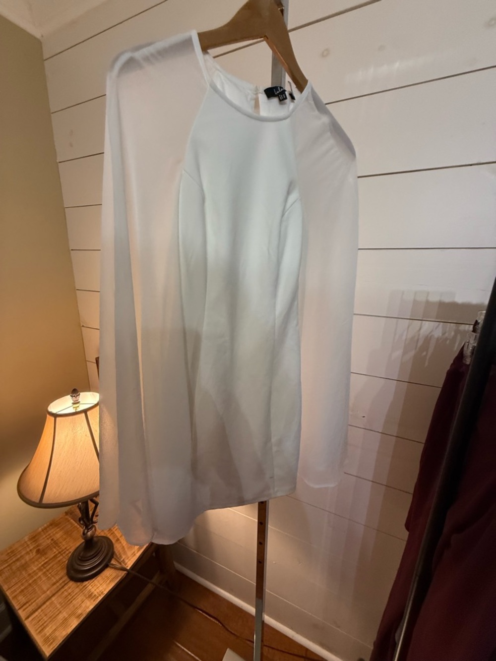Lulu's White Mini Dress